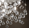ZŁOTY PLAFON KRYSZTAŁOWY IDEAL LUX  MOONLIGHT PL12 082783 ZŁOTA LAMPA KRYSZTAŁOWA GLAMOUR